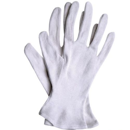 Rękawiczki rękawice bawełniane białe kosmetyczne 9